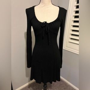 Wild Fable Black Long Sleeve Dress